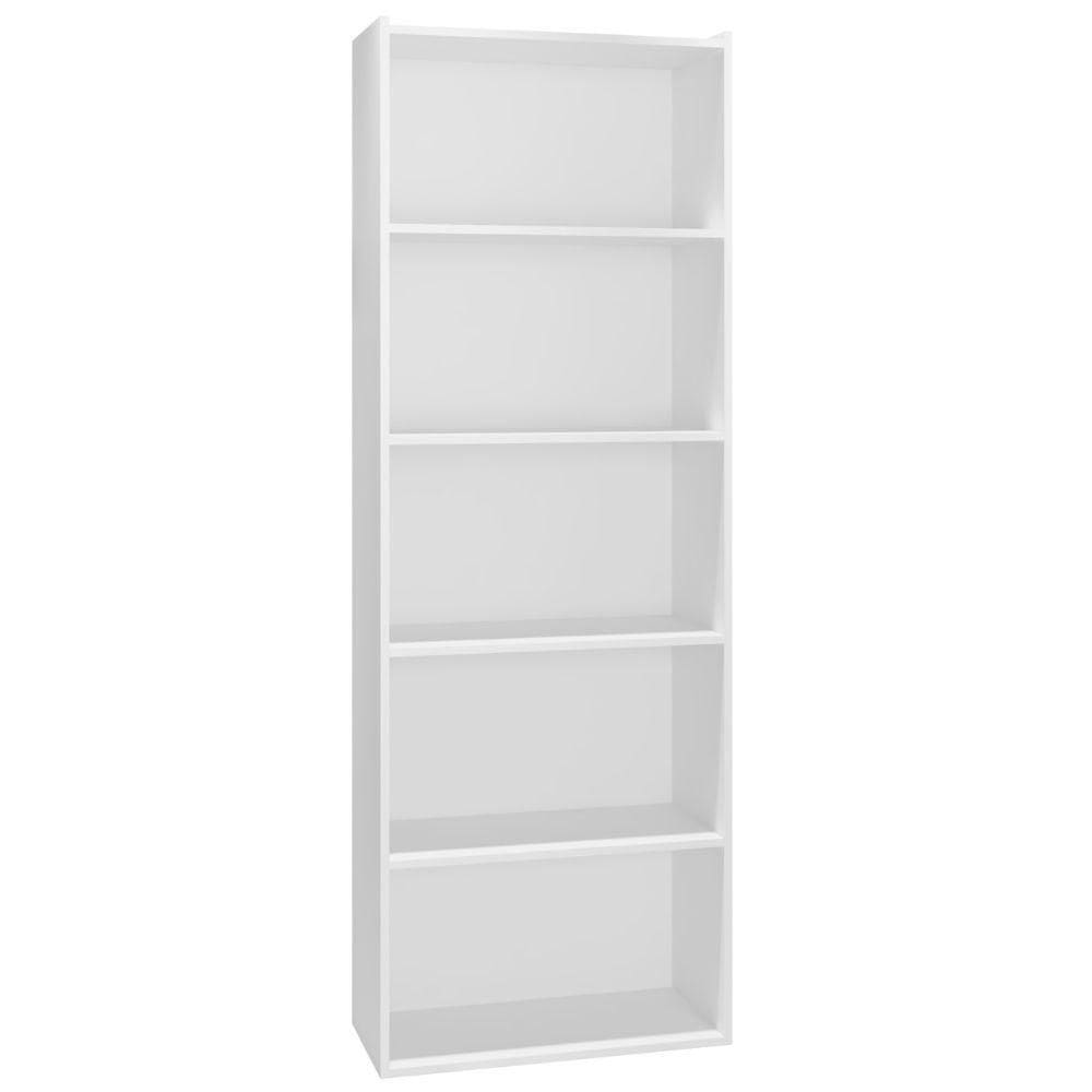 Estante Livreiro Luiza 4 Prateleiras Branco Ajl