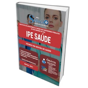 Apostila Concurso Ipe Saúde Rs - Técnico Em Gestão De Saúde