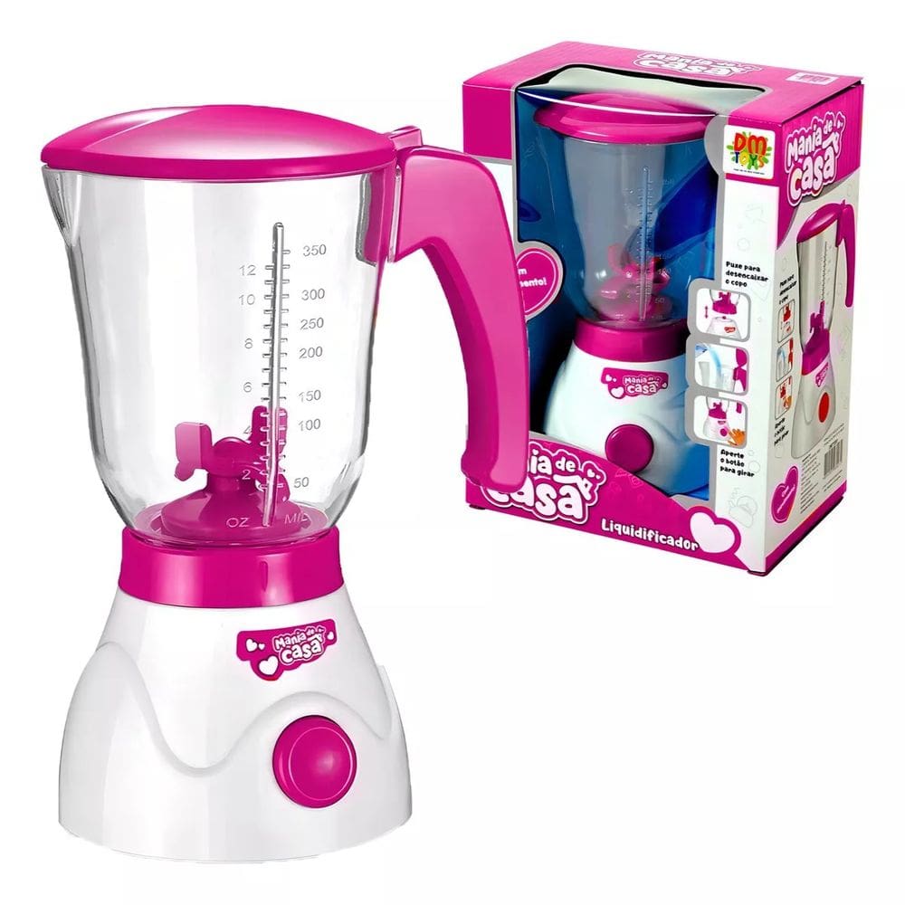 Liquidificador Brinquedo Infantil Funcional Bate De Verdade