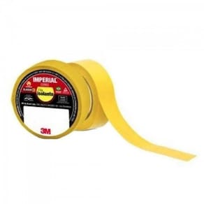 Fita Isolante 18mm X 10m Imperial Amarela 3m - Pct - 10