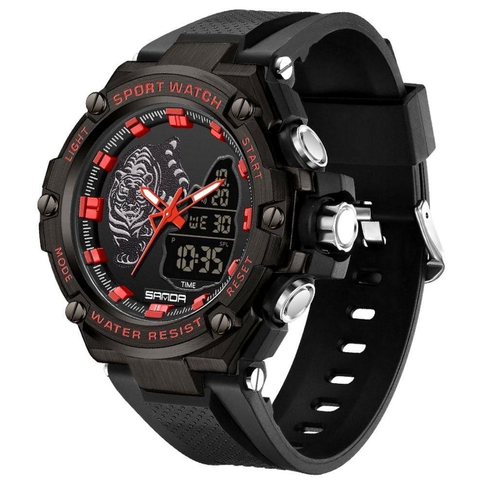 Relógio Masculino Duplo Digital Multifunção A Prova D´Agua