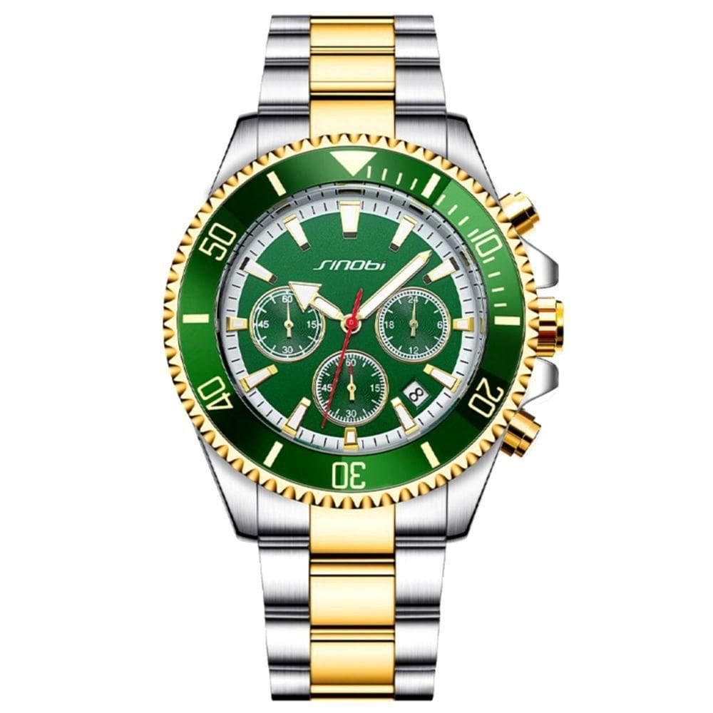 Relógio Masculino De Pulso Inoxidável Luminoso Moda Casual