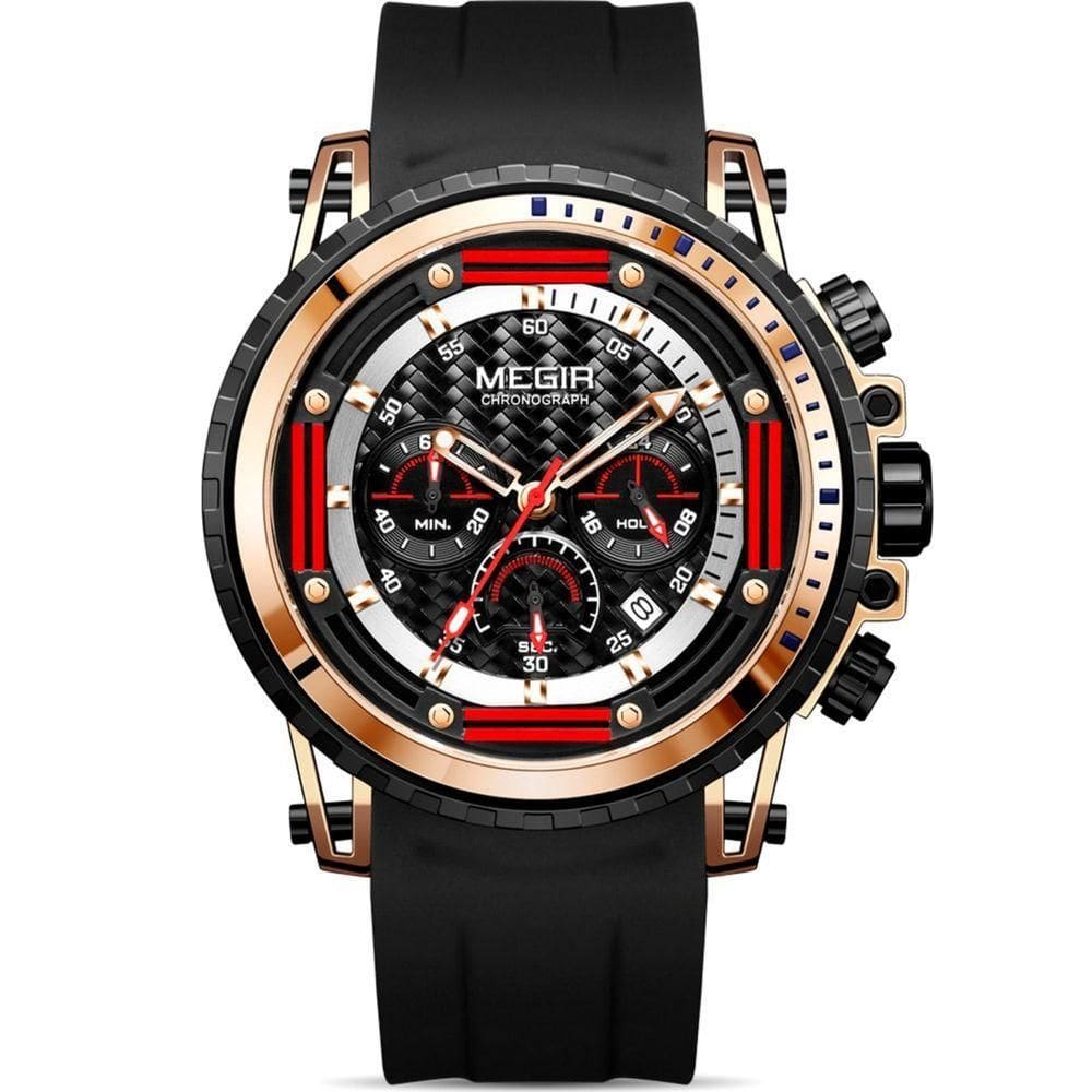 Relógio Luminoso Megir Correia Quartzo