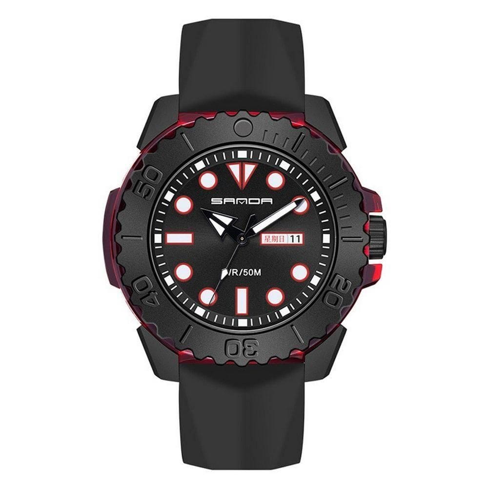 Relógio De Pulso Esportivo De Quartzo A Prova D`Água