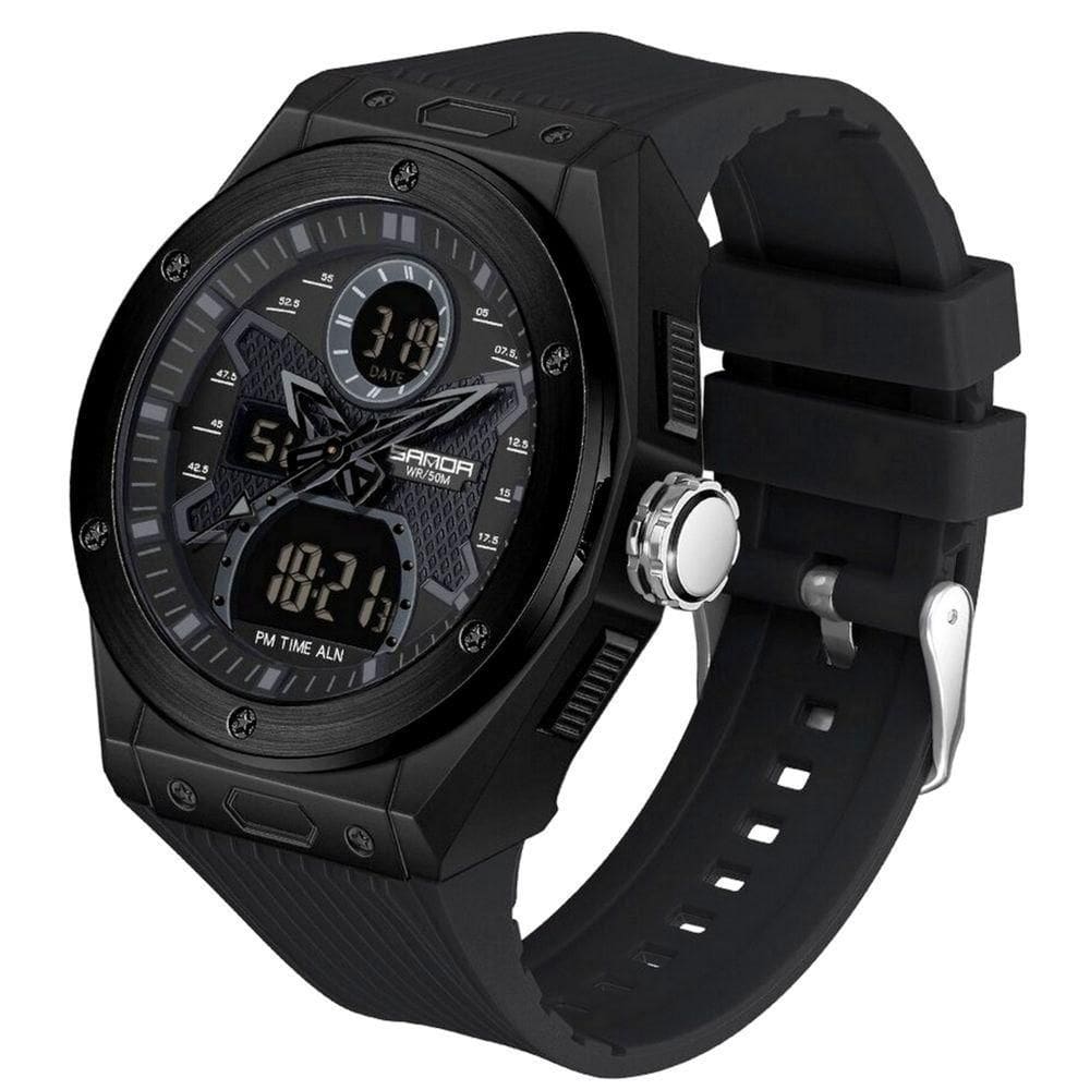Relógio Masculino Dupla Exibição Digital A Prova D`Água