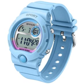 Relógio Digital Feminino Casual Esportivo A Prova D`Água
