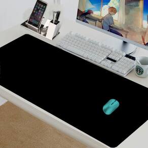 Mousepad Desk Pad Extra Grande 100X30 De Couro E Apoio Copo
