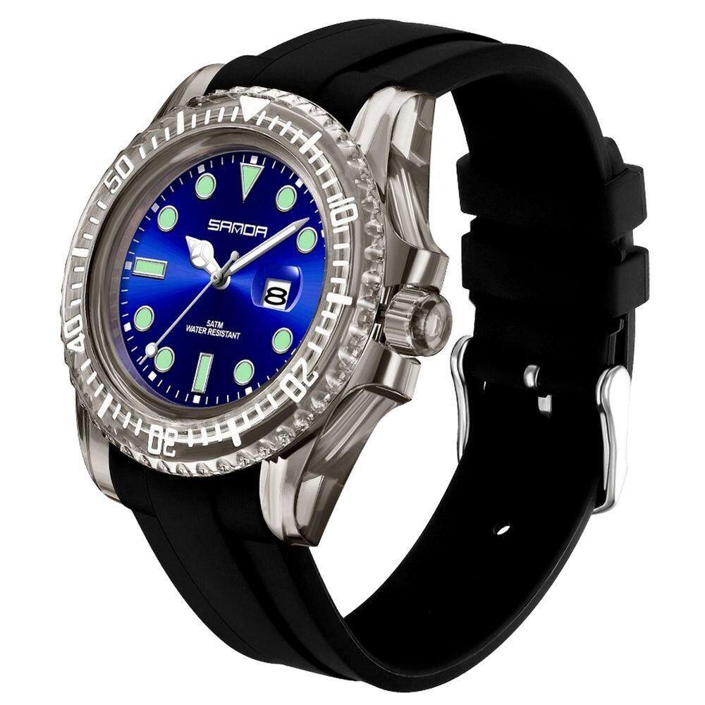 Relógio De Quartzo Feminino Casual Alça De Silicone A Prova De D´agua