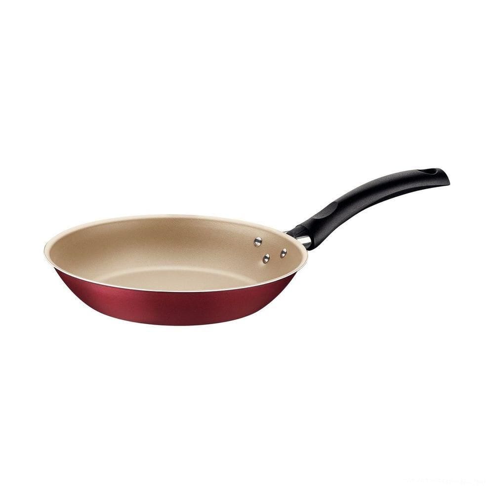 Frigideira Tramontina Turim Em Alumínio Antiaderente Starflon Max Vermelha 22cm 1l Tramontina