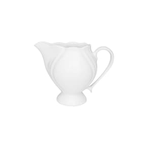 Leiteira Em Porcelana Soleil White 750ml Oxford