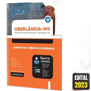 Apostila Uberlândia Mg - Agente De Combate Endemias