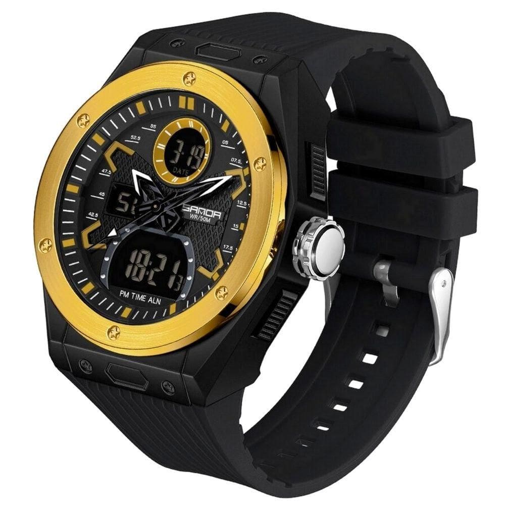 Relógio Masculino Dupla Exibição Digital A Prova D`Água