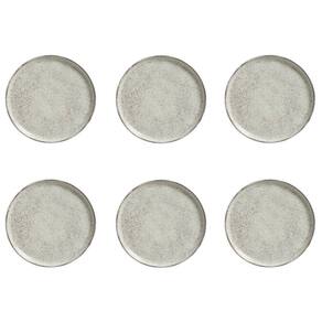Conjunto De Pratos De Sobremesa 06 Peças Bio Pistache Porto Brasil
