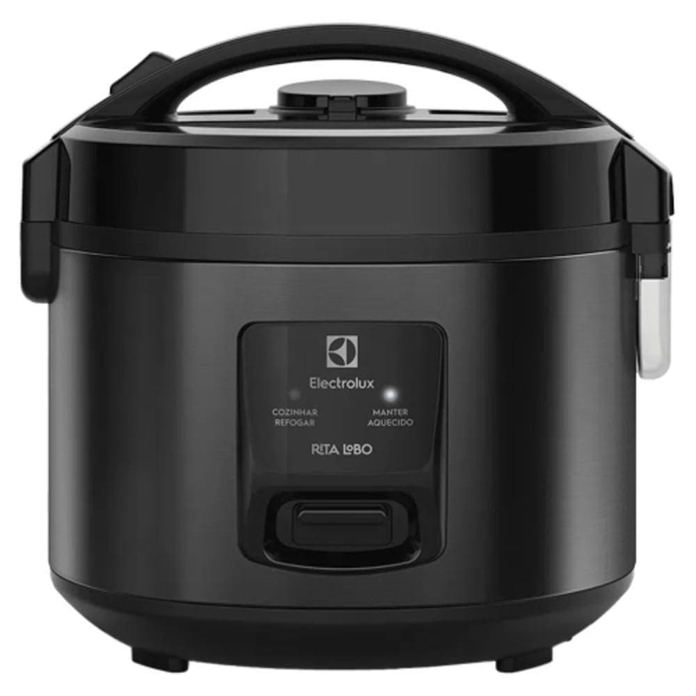 Panela Arroz Electrolux 2l 6xicaras Erc10 - 4330aobr501 Preto 220 Volts