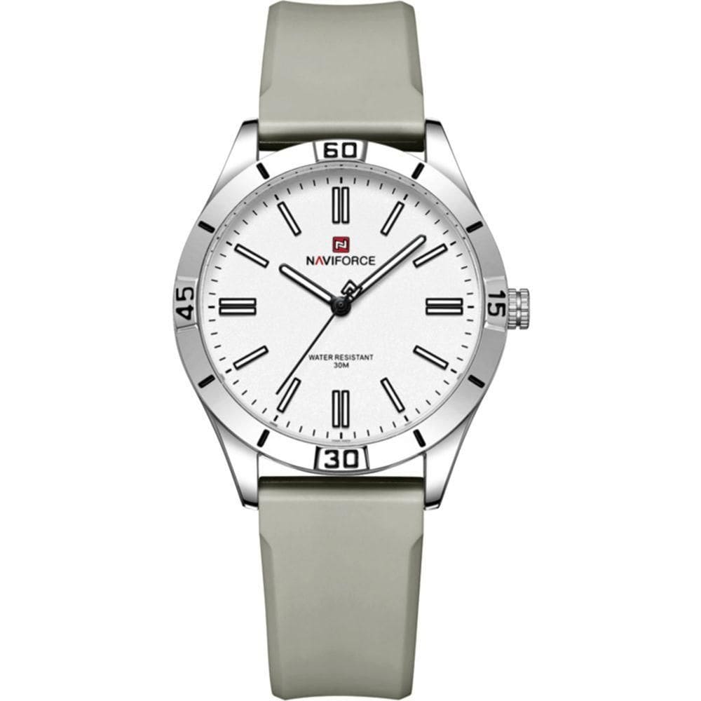 Relógio Feminino De Quartzo Classico Casual Colors Cinza