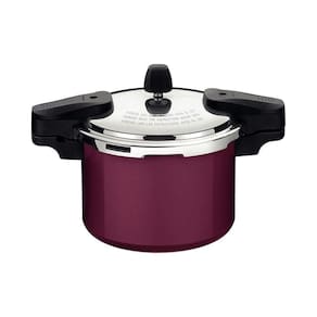 Panela De Pressão Tramontina Torino Cerâmico Vermelho Framboesa 20 Cm 4,5 L Tramontina
