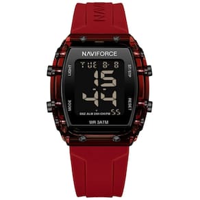 Relógio De Pulso Feminino Esportivo Fashion Lcd Digital Vermelho