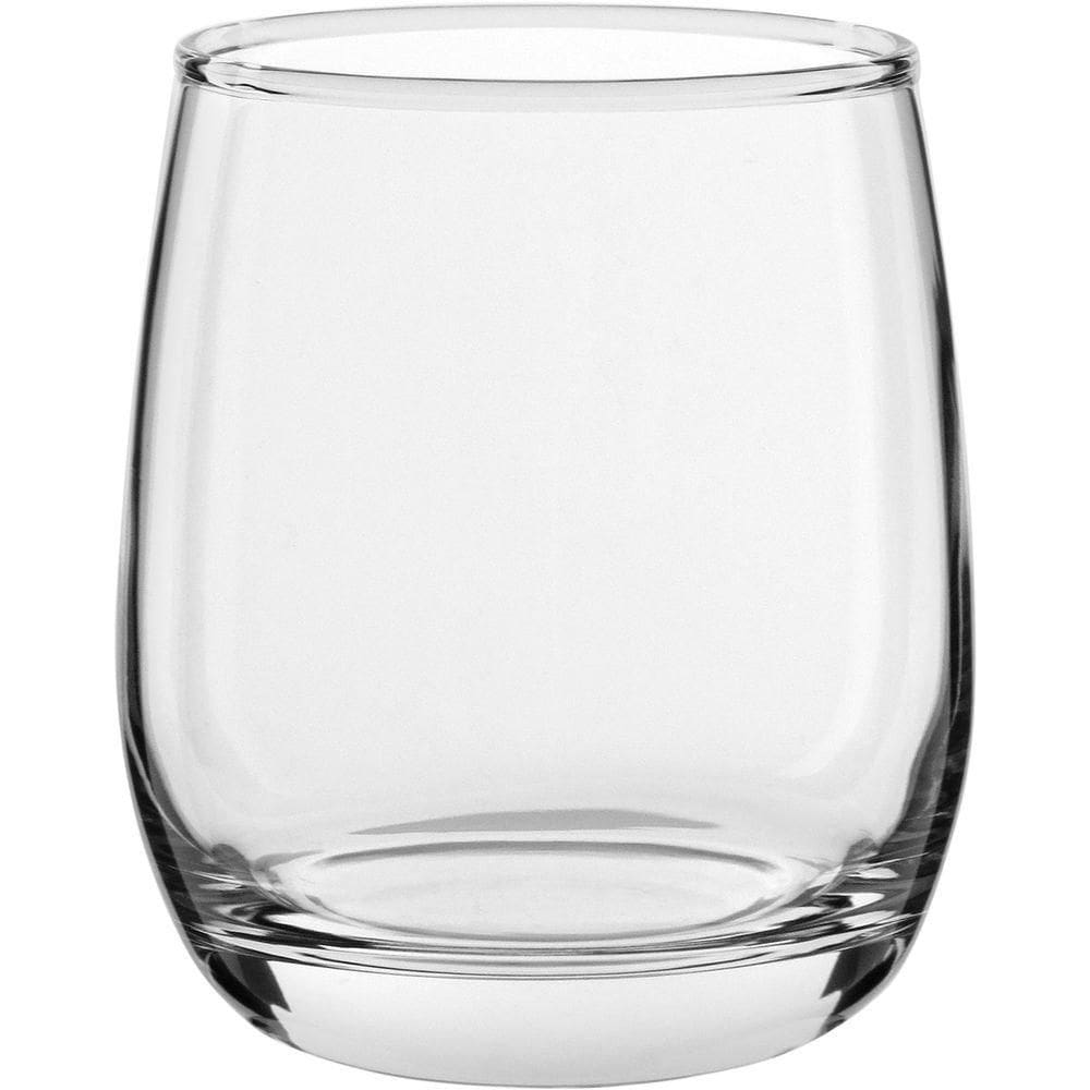 Jogo 6 Copos Drink Baixo Home&co Vidro 350ml 9x7x7cm Transparente
