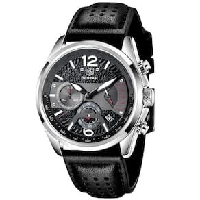 Relógio De Quartzo Esportivo Masculino Design Classico à Prova D\` água Preto