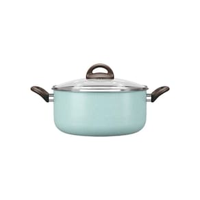 Caçarola Com Tampa 24 Cm Revestimento Cerâmico Antiaderente Mineral Resist Ceramic Life Verde