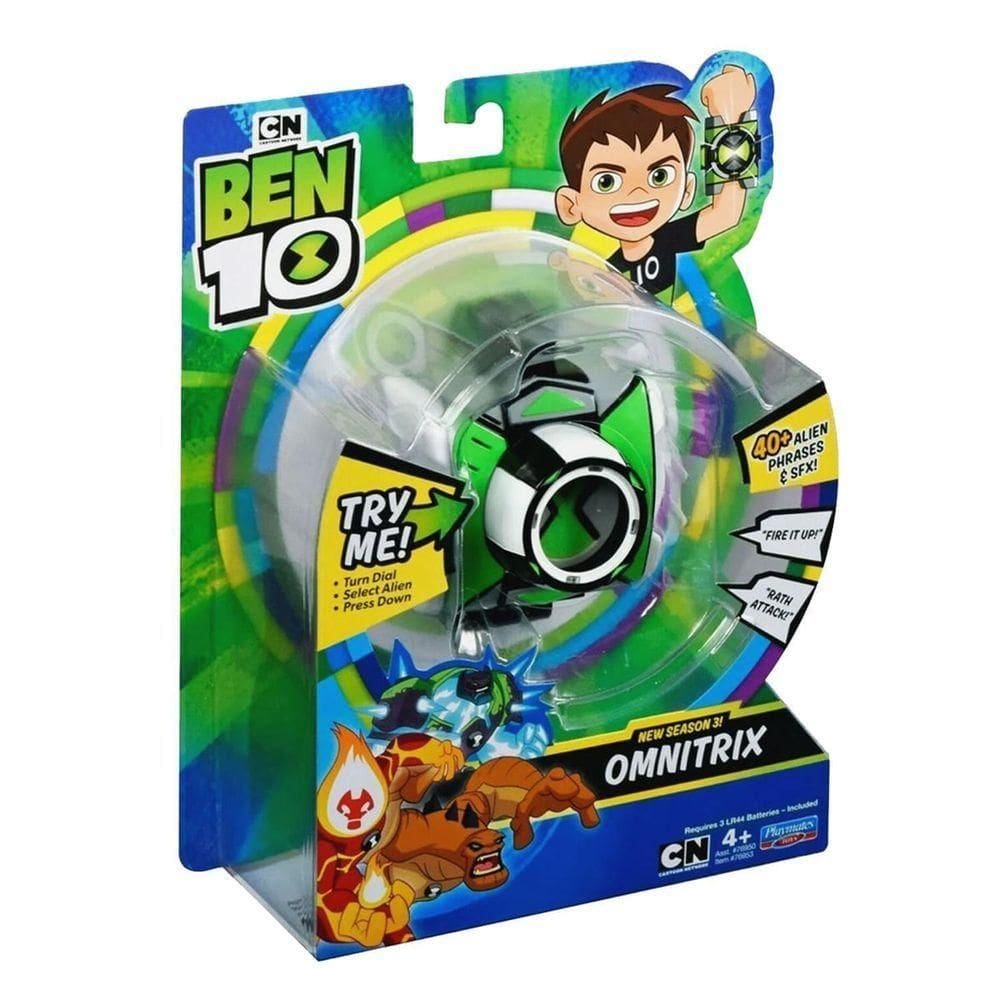 Relógio Ben 10 Omnitrix Série 3 Sunny 40 Frases - 1796