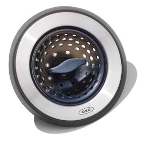Tampa Para Ralo De Pia 2 Em 1 De Silicone Com Trava Oxo