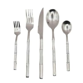 Faqueiro 30 Peças Em Inox Bamboo Kenya