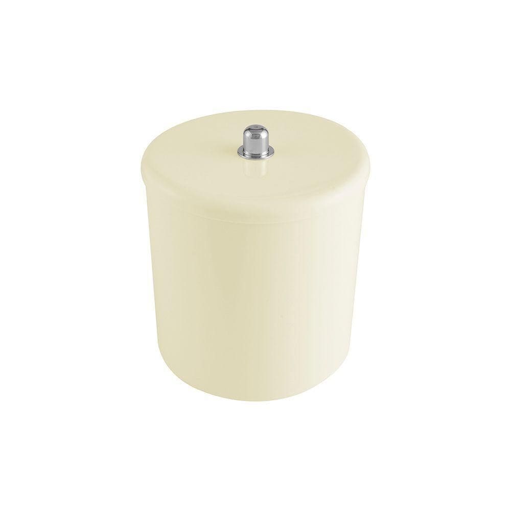 Lixeira Astra Ct4 6l Redonda Bege