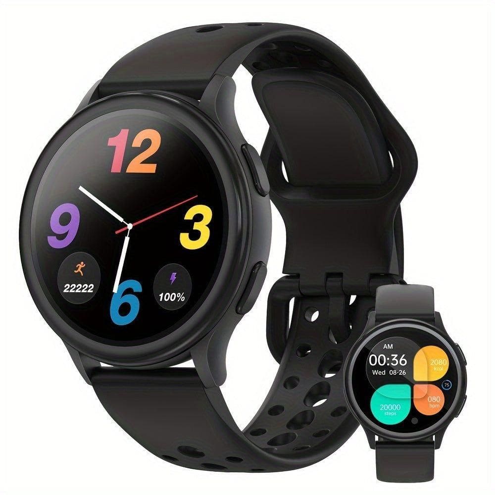 Relógio Fitness 127 Com Monitor De Sono E Calorias Com Tela De Toque Preto