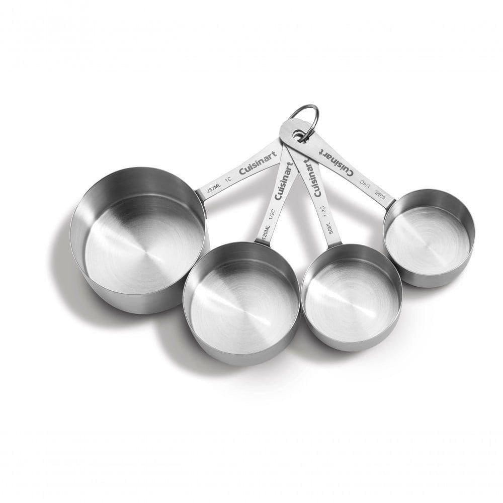 Conjunto Com 4 Xícaras Medidoras Em Inox Cuisinart