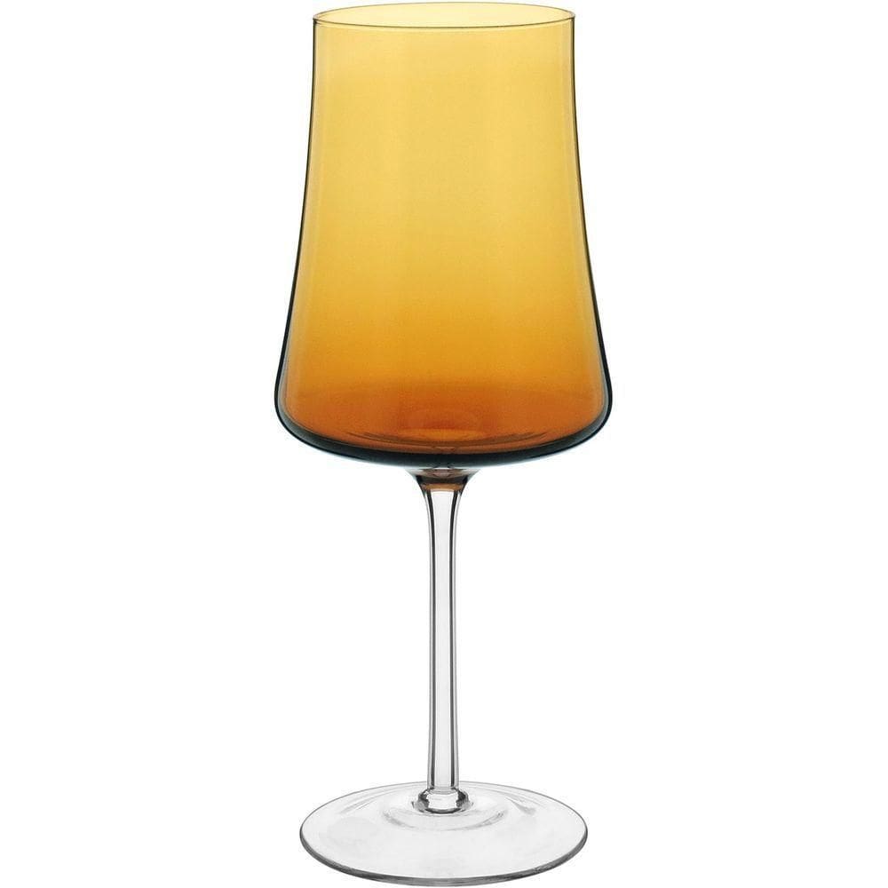 Jogo 2 Taças água Vinho Home&co Latour Vidro 560ml 24x10x10cm âmbar