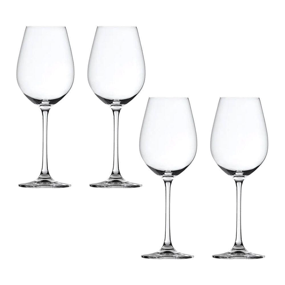 Conjunto De 4 Taças Para Vinho Branco Em Vidro Cristalino Salute Spiegelau