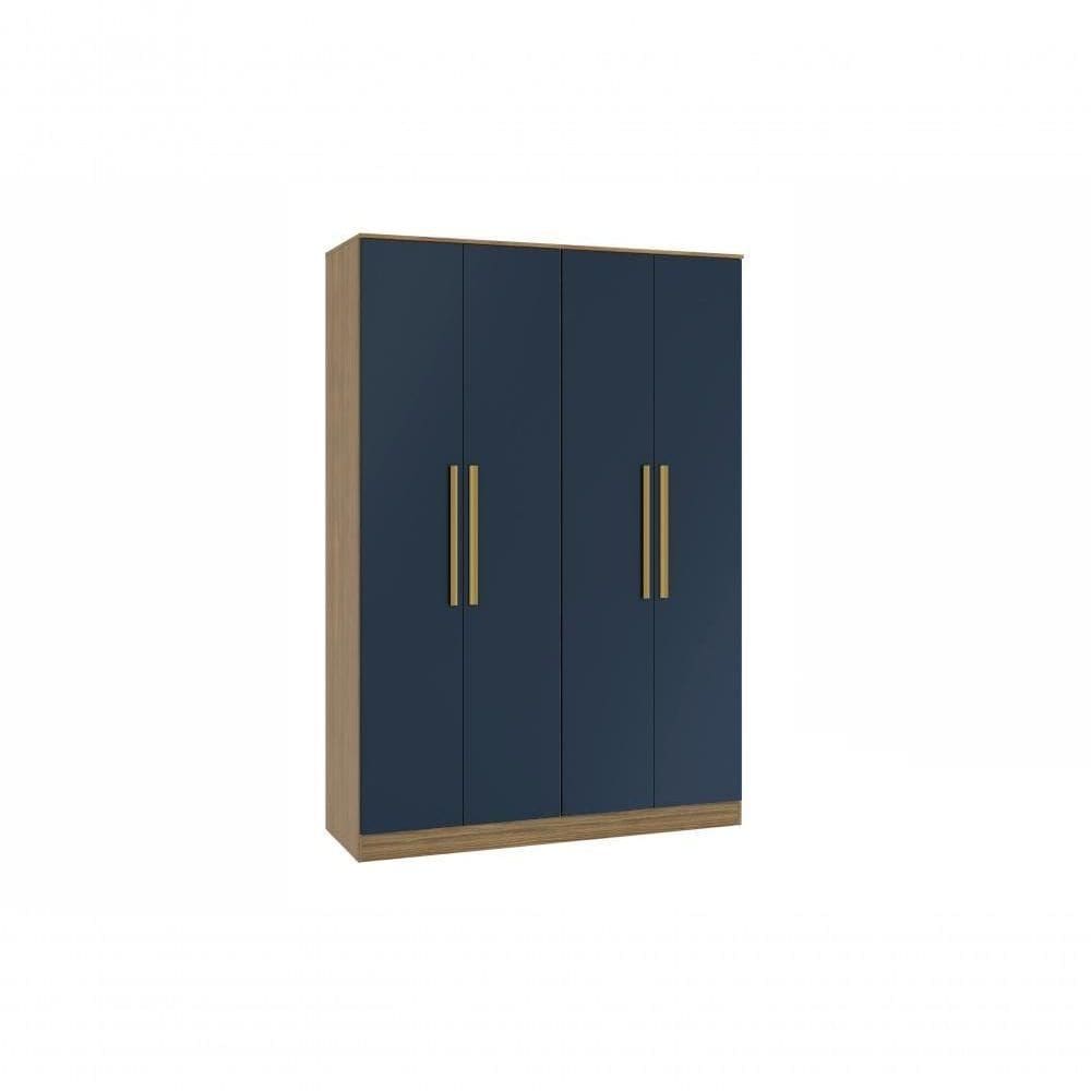 Guarda-roupa 4 Portas 2 Gavetas Kappesberg Adapt - Profundo