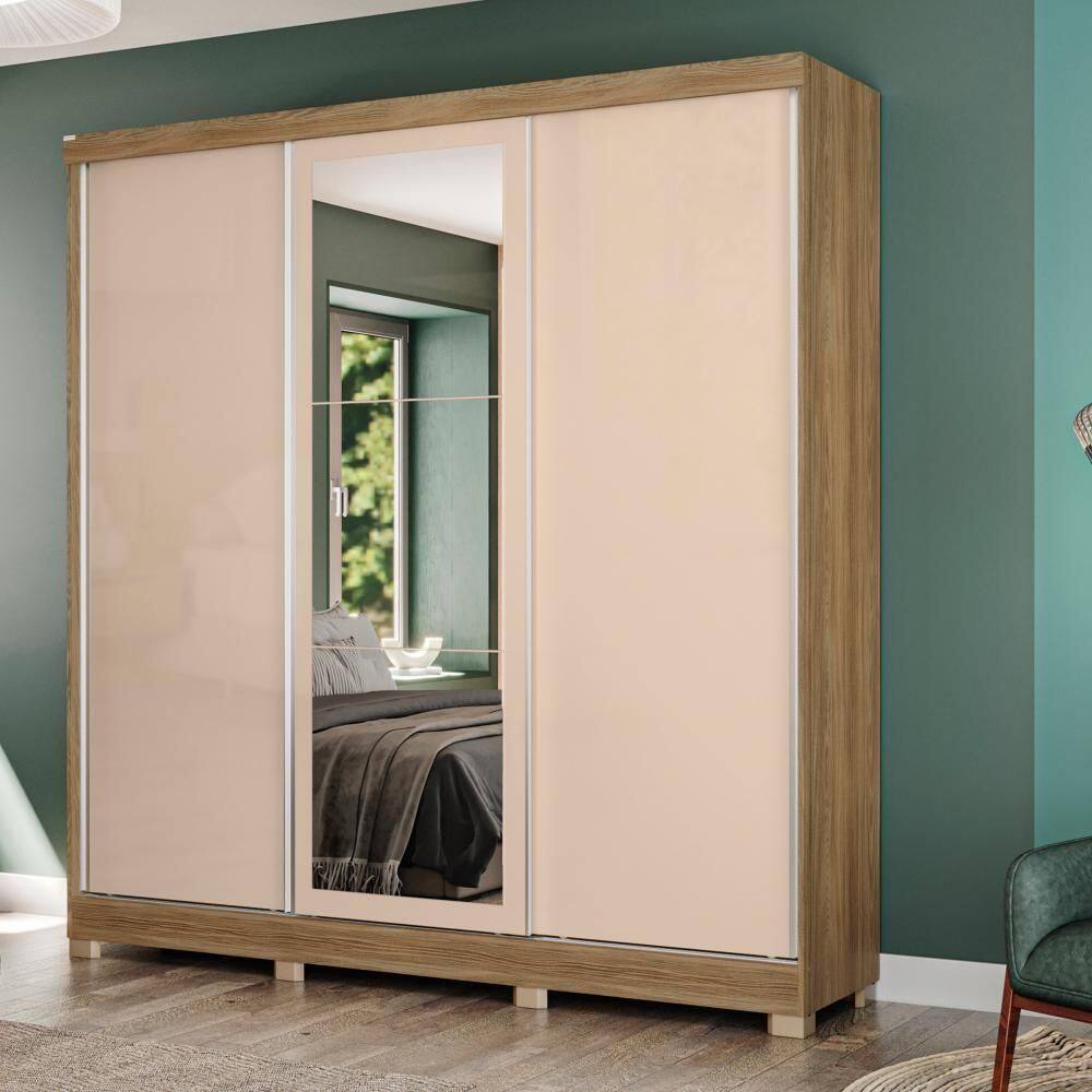 Guarda-roupa Casal 3 Por Reversiveis De Correr 3 Esp 4 Gav