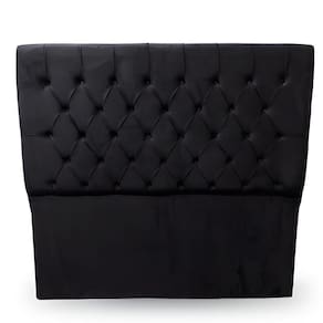 Cabeceira Viena Estofada Cama Box Queen 1,60m Império Preto