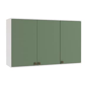 Armário Aéreo Celeste Kappesberg 100% Mdf 3 Portas
