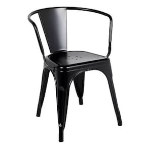Cadeira Iron Tolix Francesinha Industrial Com Apoio De Braços