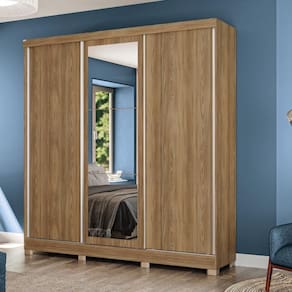 Guarda-roupa Casal 3 Por Rever De Correr 3 Esp 4 Nichos