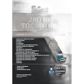 Apostila Jaú Do Tocantins - Nível Fundamental Incompleto