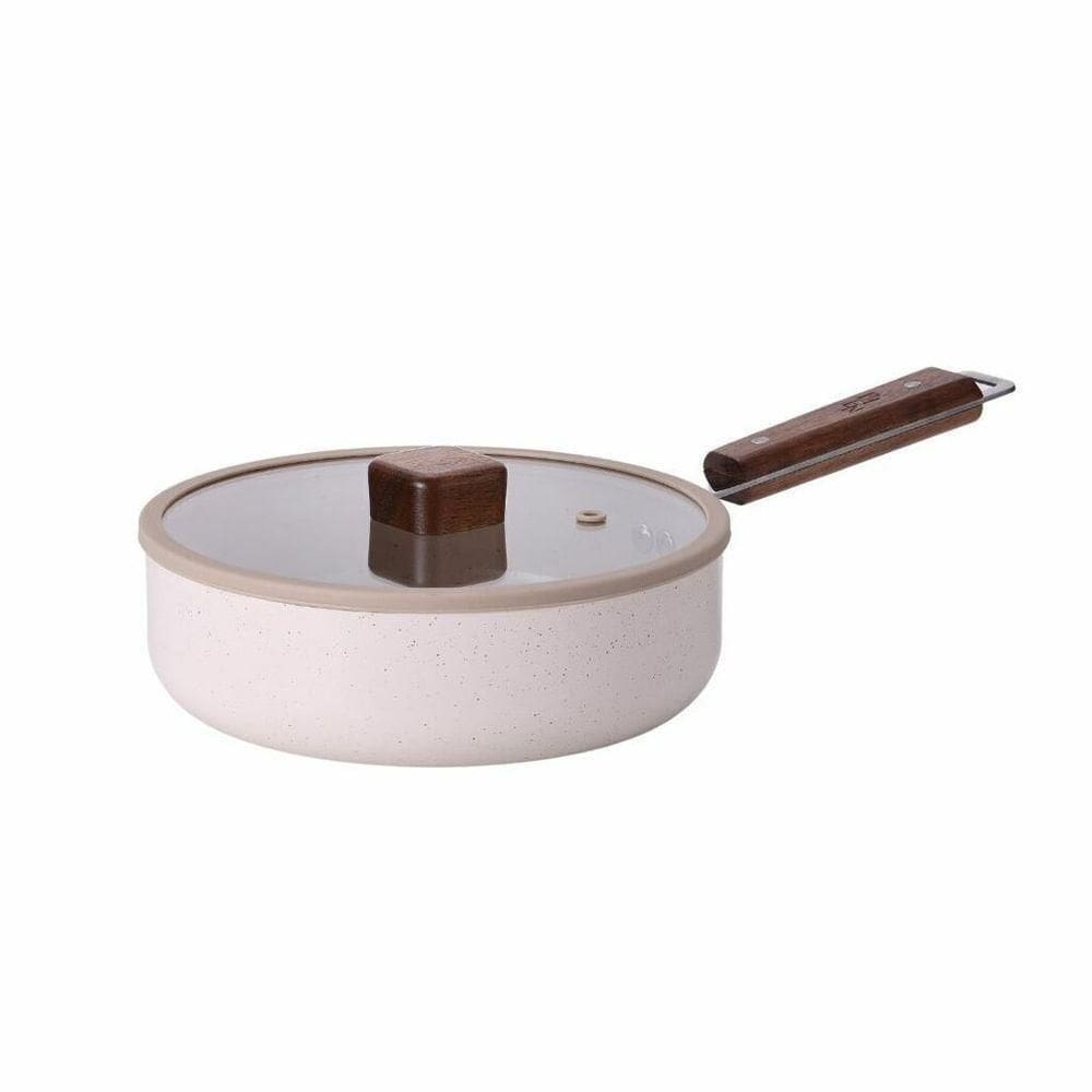 Frigideira Wok 20cm/1,5l Alumínio Forjado Com Revestimento Cerâmico Bien Neoflam Bege