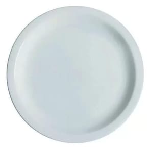 Prato De Sobremesa Branco Ceramica - Porcelart