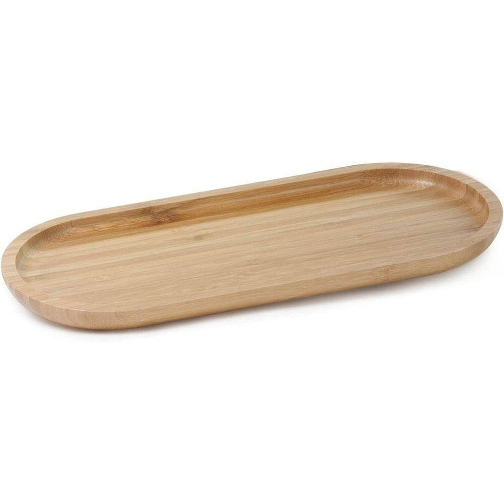 Bandeja Oval Ecokitchen Em Bambu Mimo Style 44cm