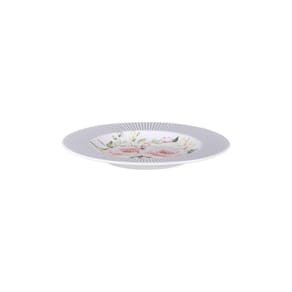 Prato Sobremesa Tramontina Ornatta Em Porcelana Decorada 21 Cm