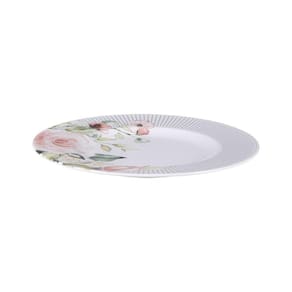 Prato Raso Tramontina Ornatta Em Porcelana Decorada 28 Cm