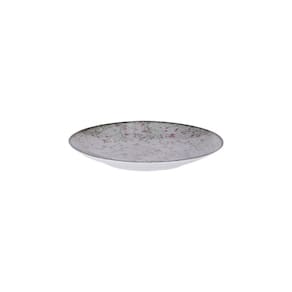 Prato Sobremesa Tramontina Floralis Em Porcelana Decorada 19 Cm
