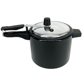 Panela De Pressão 4,5 Litros Alumínio - Preto