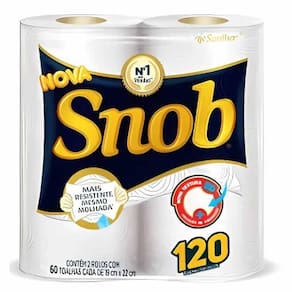 Papel Toalha Para Cozinha Snob Com 2 Un