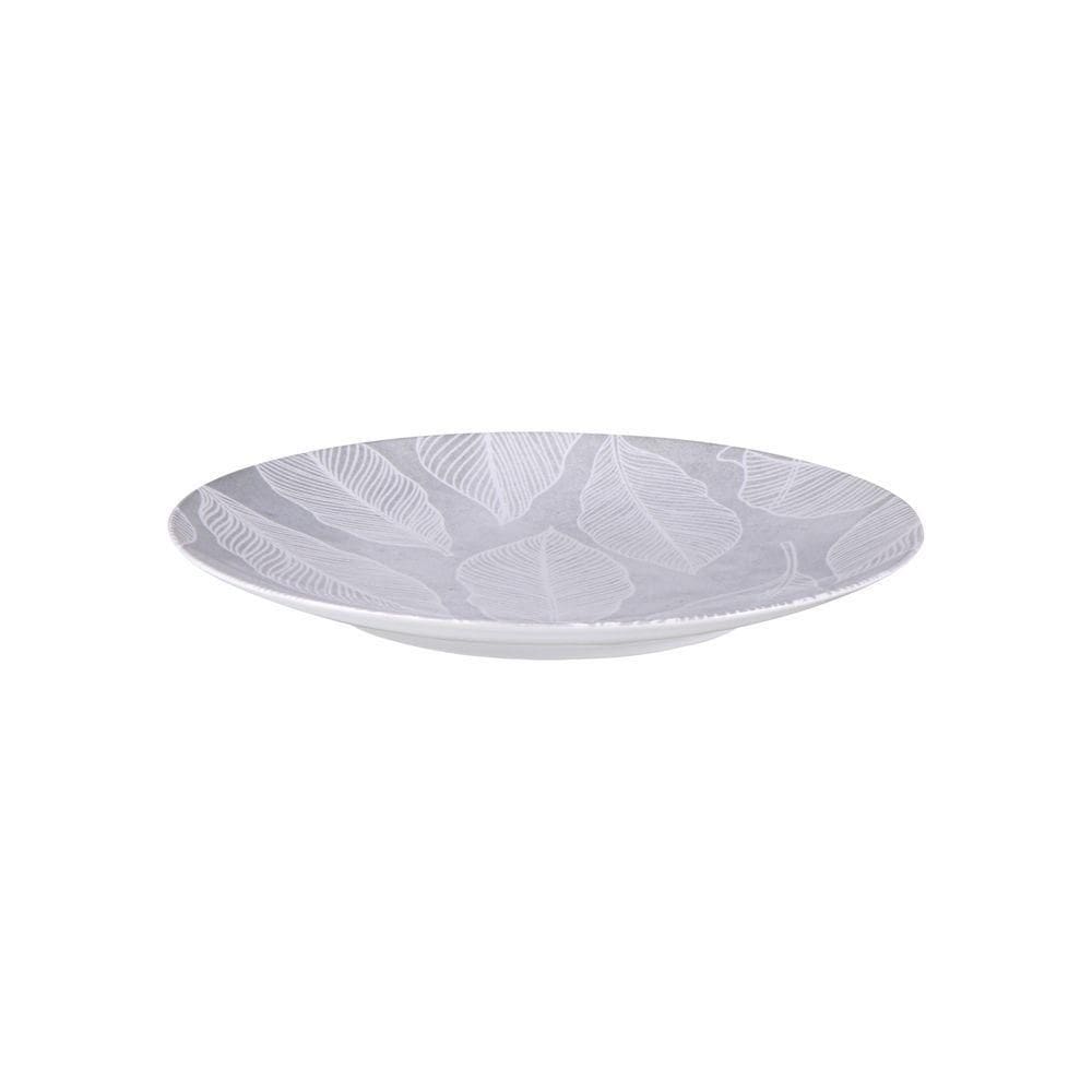 Prato Raso Tramontina Arbo Em Porcelana Decorada 25 Cm
