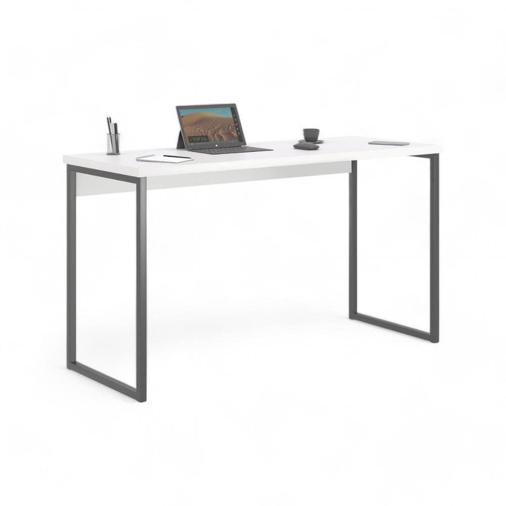 Mesa Home Office Escrivaninha Industriale 1,00 Branco