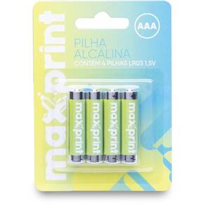 Pilha Alcalina Palito Aaa